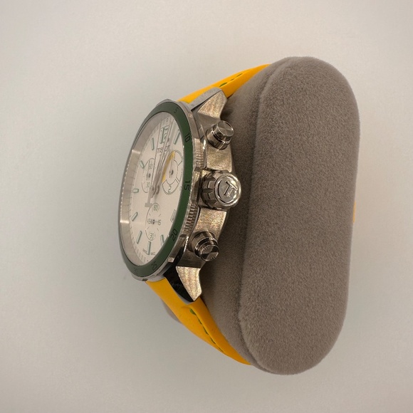 Tissot 42mm Quickster Football Edition Men's Stainless Steel Swiss Made Watch - Picture 7 of 12